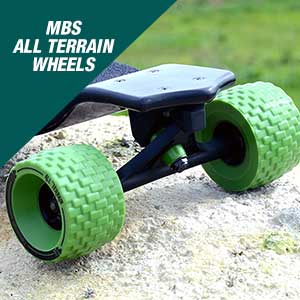 MBS All-Terrain Longboard Wheels