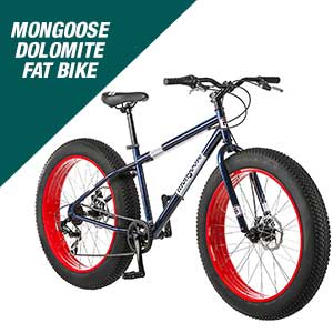 Mongoose Dolomite Mens Fat Tire Mountain Bike