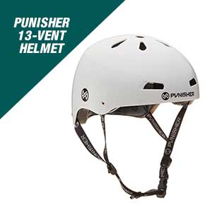 Punisher 13-Vent Skateboard Helmet