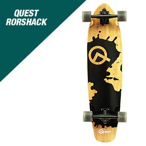 Quest QT-NRS34C Rorshack Complete Longboard