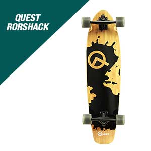 Quest Rorshack Longboard Skateboard