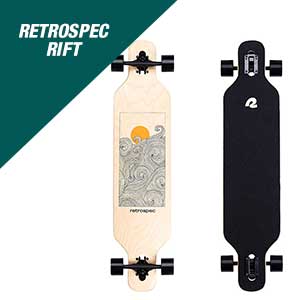 Retrospec Rift Drop-Through Longboard