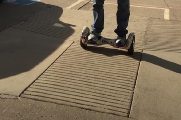 Can a Hoverboard Go Uphill?