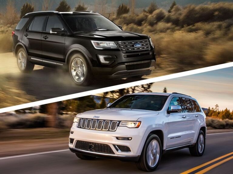 2017 Jeep Grand Cherokee Vs. 2017 Ford Explorer
