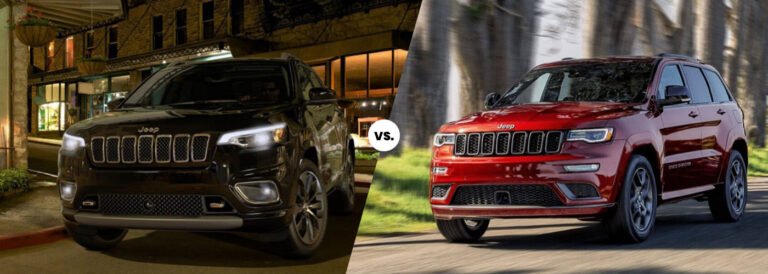 2020 Jeep Cherokee Vs Grand Cherokee