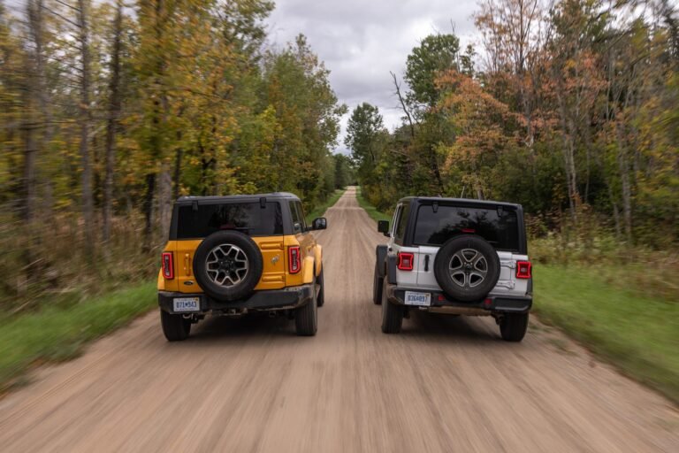 2021 Ford Bronco Vs 2021 Jeep Wrangler