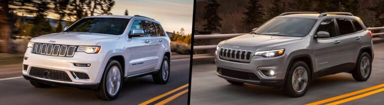 2021 Jeep Cherokee Vs Grand Cherokee
