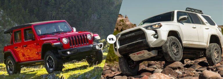 2021 Jeep Wrangler Vs. 2021 Toyota 4Runner
