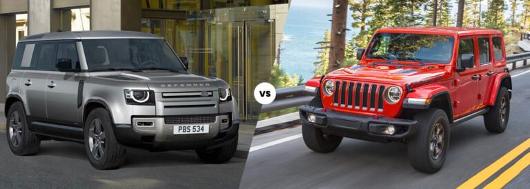 2021 Land Rover Defender Vs Jeep Wrangler