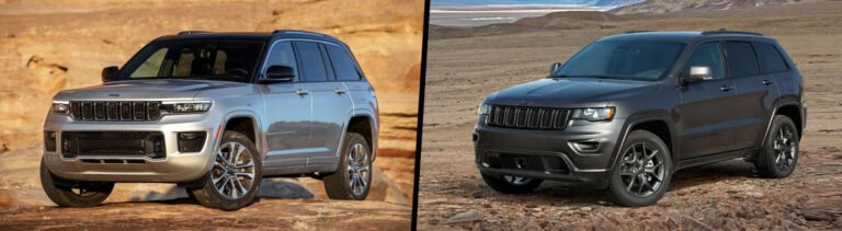 2021 Vs 2022 Jeep Grand Cherokee