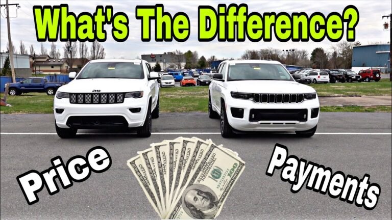 2022 Jeep Grand Cherokee Wk Vs Wl
