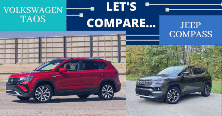 2022 Volkswagen Taos Vs 2022 Jeep Compass