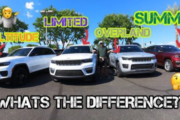 2025 Jeep Grand Cherokee Altitude Vs Limited: Ultimate Showdown