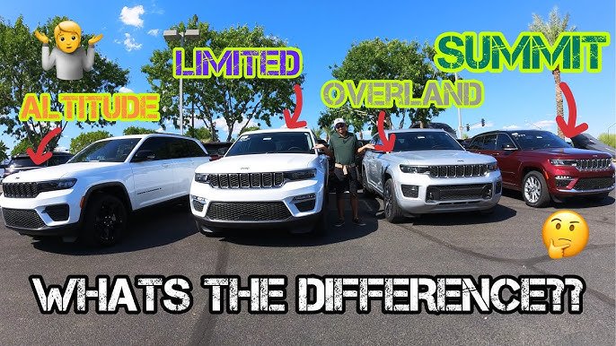 2023 Jeep Grand Cherokee Altitude Vs Limited