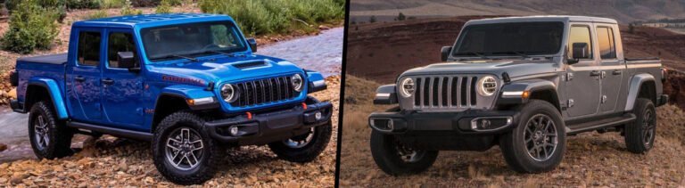 2023 Vs 2024 Jeep Gladiator