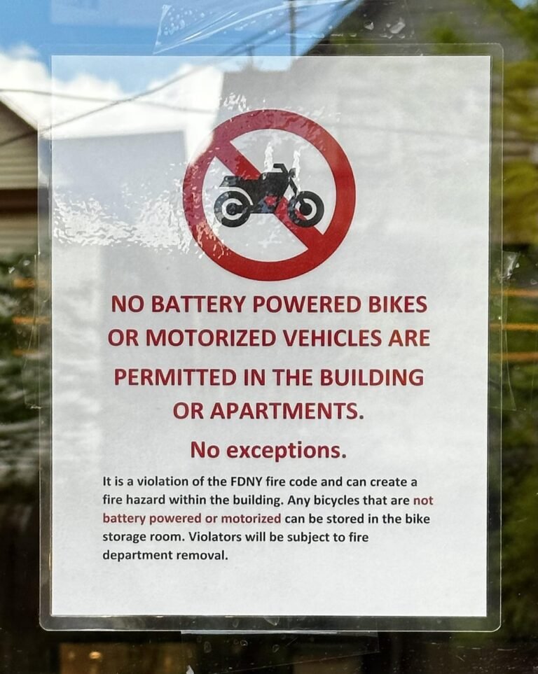 Are E-Bikes Allowed in Nyc Apartments?