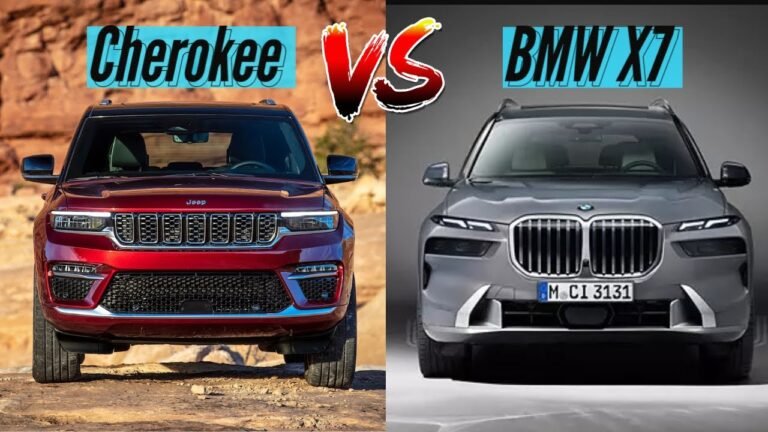 Bmw X7 Vs Jeep Grand Cherokee L