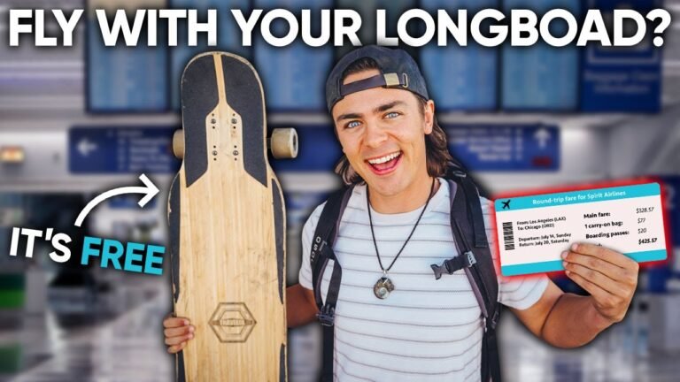 Can You Bring A Longboard On A Plane