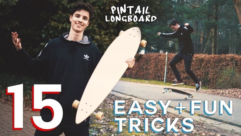 Can You Do Tricks On A Pintail Longboard