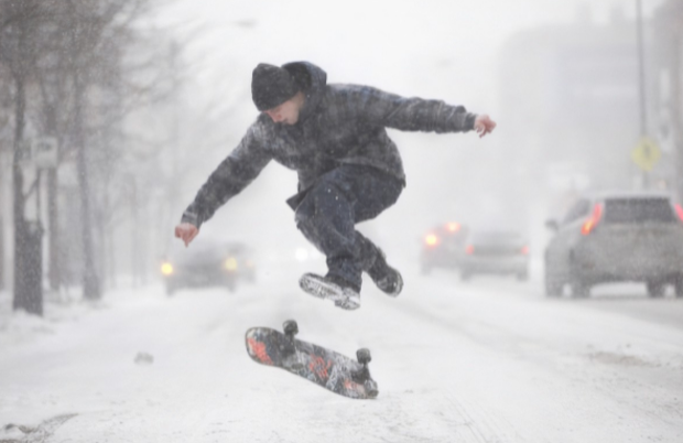 Can You Longboard In The Winter
