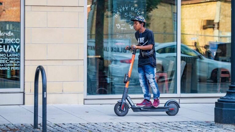 Can You Ride An Electric Scooter On The Sidewalk
