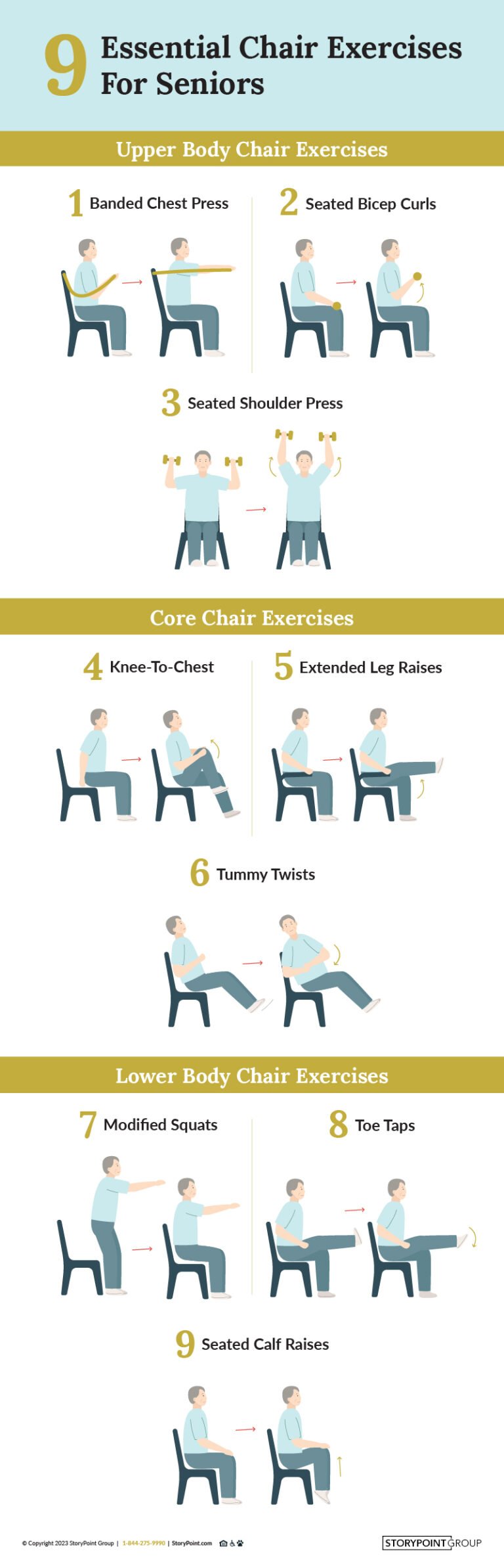 Chair Exercises For Seniors