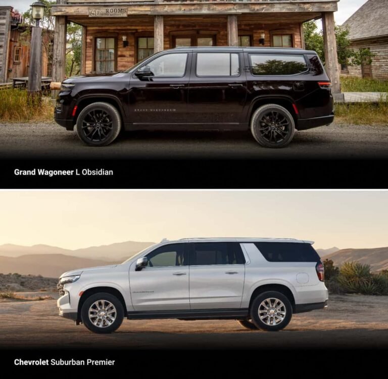 Chevy Suburban Vs Jeep Grand Wagoneer