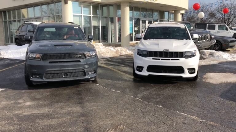 Dodge Durango Srt Vs Jeep Grand Cherokee Srt