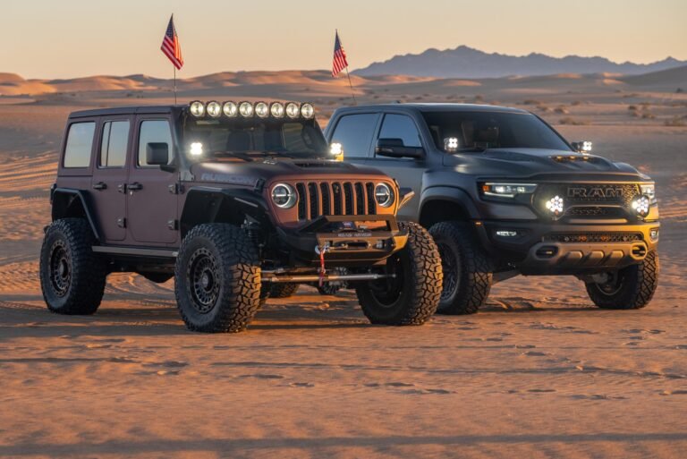 Dodge Ram Vs Jeep Wrangler off Road