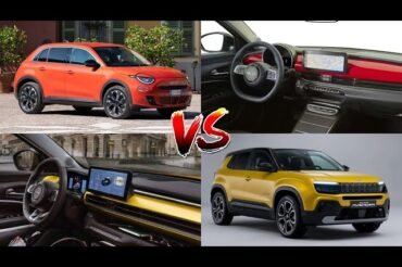 Fiat 600 Hybrid Vs Jeep Avenger: Clash of Eco Warriors