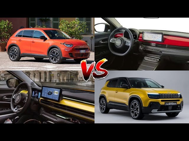 Fiat 600 Hybrid Vs Jeep Avenger