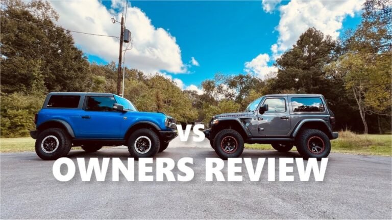 Ford Bronco 2 Door Vs Jeep Wrangler 2 Door