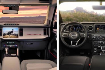 Ford Bronco Vs Jeep Wrangler Interior Dimensions: Space Showdown