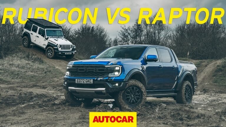 Ford Ranger Raptor Vs Jeep Wrangler