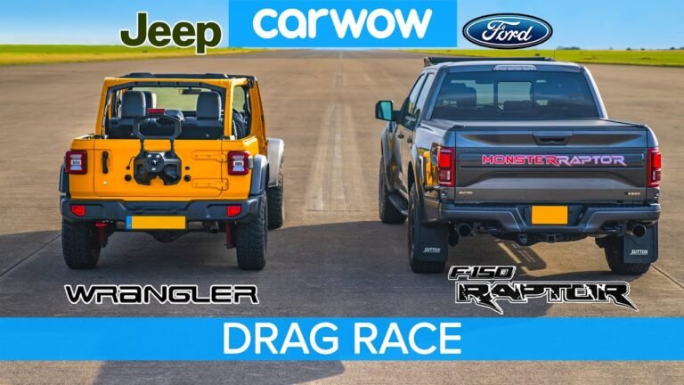 Ford Raptor Vs Jeep Wrangler