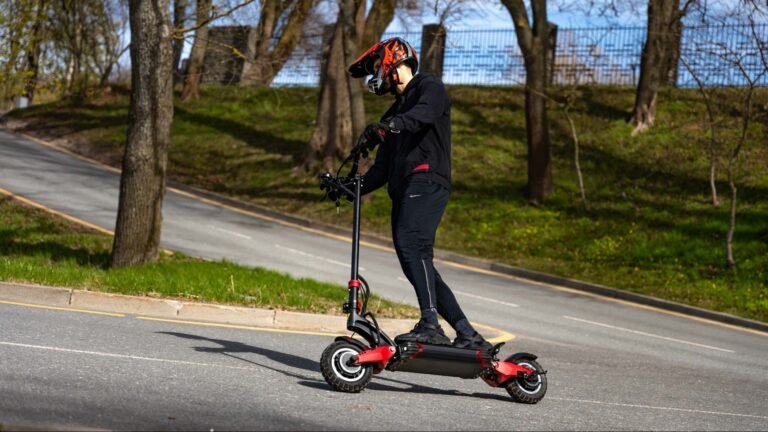How Do You Ride A Scooter Downhill