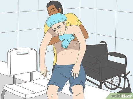 How To Bathe Someone In A Wheelchair