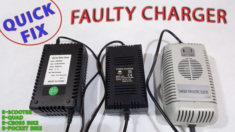 How To Fix Electric Scooter Charger