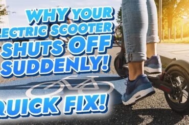 How To Fix Electric Scooter Shut Down: Ride Smoothly