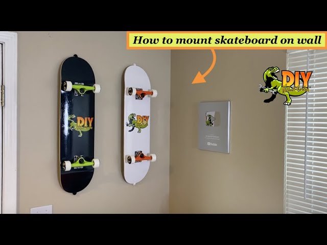 How To Hang A Longboard On The Wall
