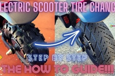 How To Replace A Tire On An Electric Scooter: Step-by-Step Guide