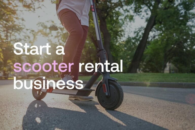 How To Start An Electric Scooter Rental Business