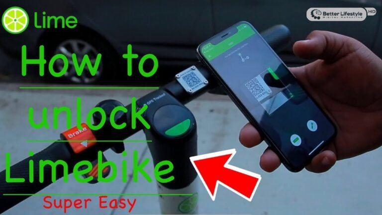 How To Unlock Lime Scooter