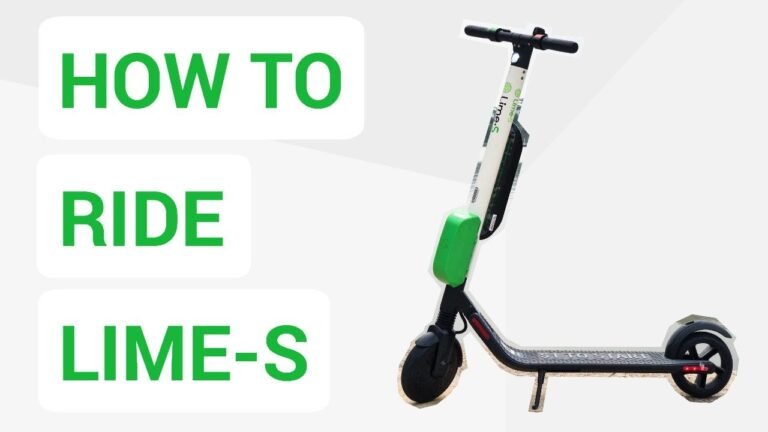How To Use Lime Scooter