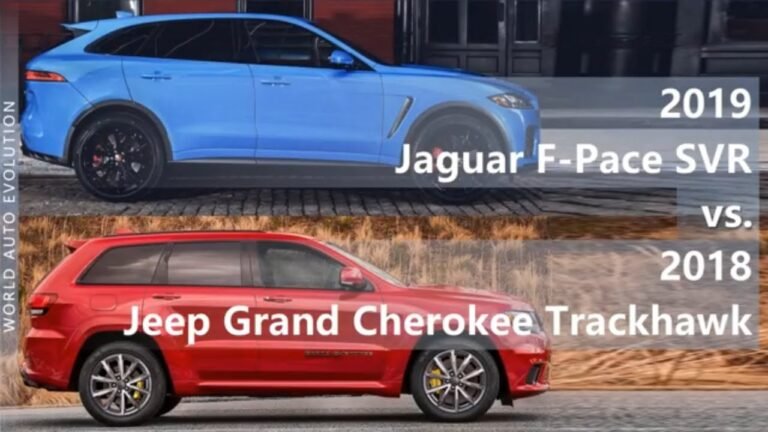 Jaguar F Pace Vs Jeep Grand Cherokee