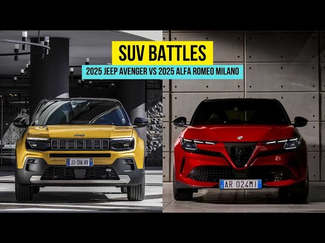 Jeep Avenger Vs Alfa Romeo Junior