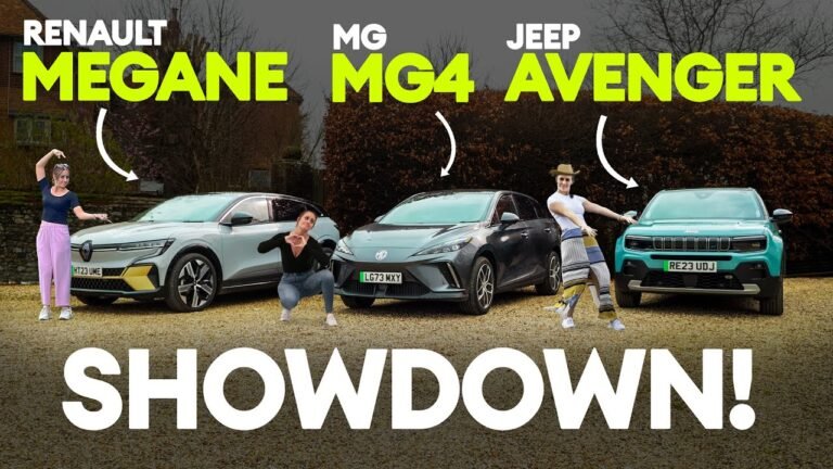 Jeep Avenger Vs Megane E Tech