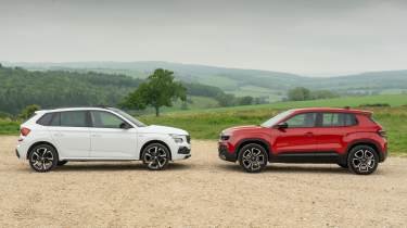 Jeep Avenger Vs Skoda Kamiq