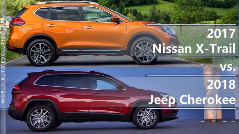 Jeep Cherokee Vs Nissan X Trail