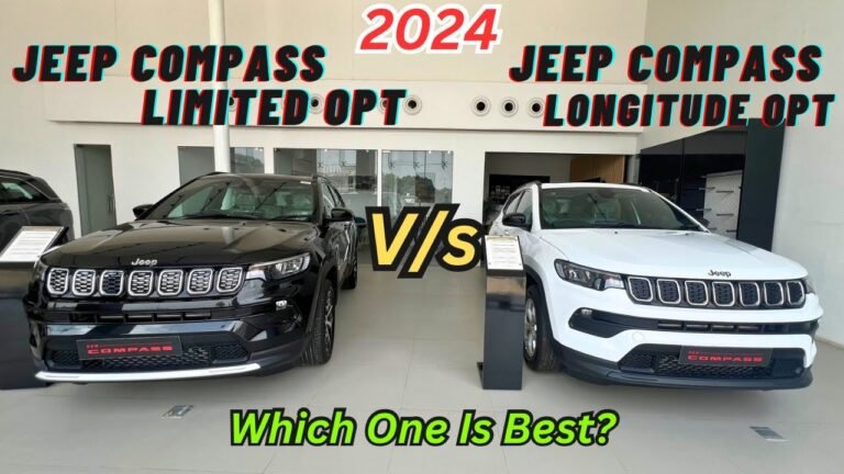 Jeep Compass Longitude Vs Limited